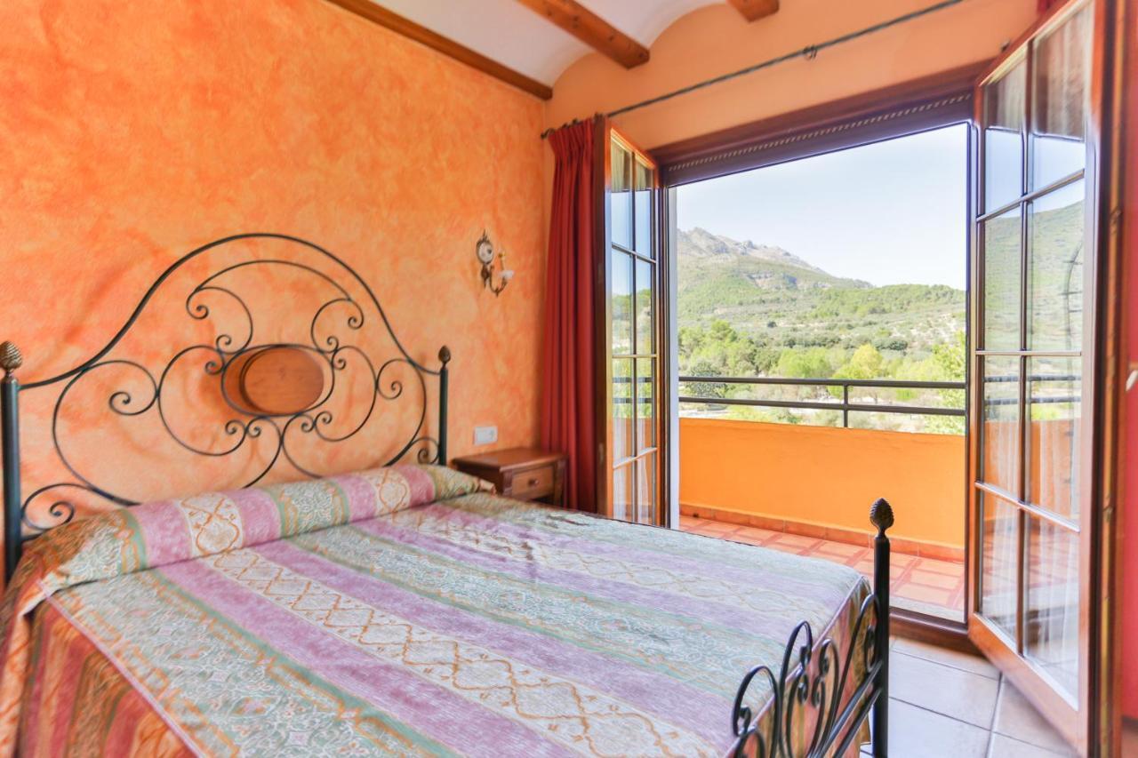 Hotel Rural Serrella Castell De Castells Exterior photo